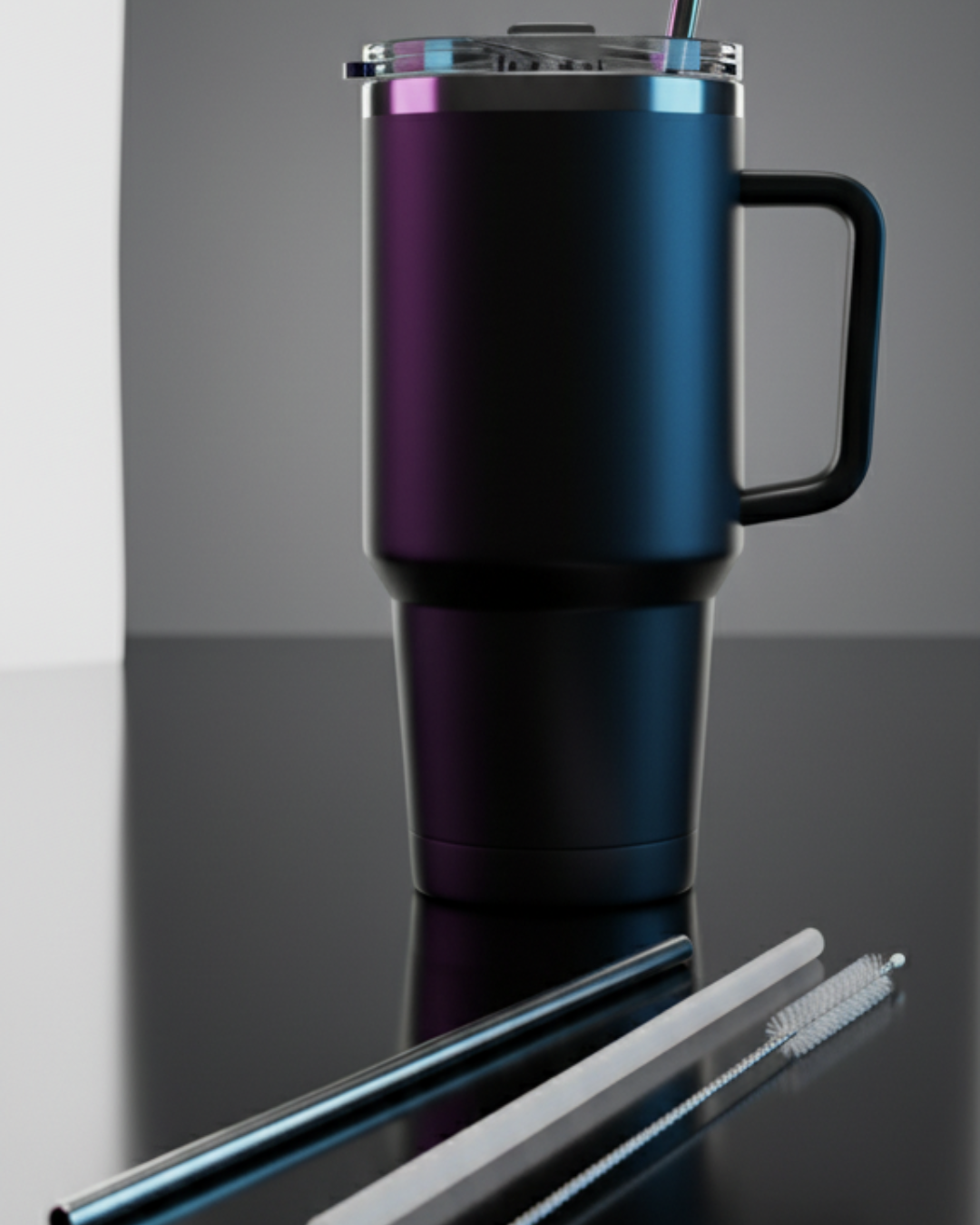 Spovvy Premium Tumbler – 50% OFF + Free Straw & Brush Set