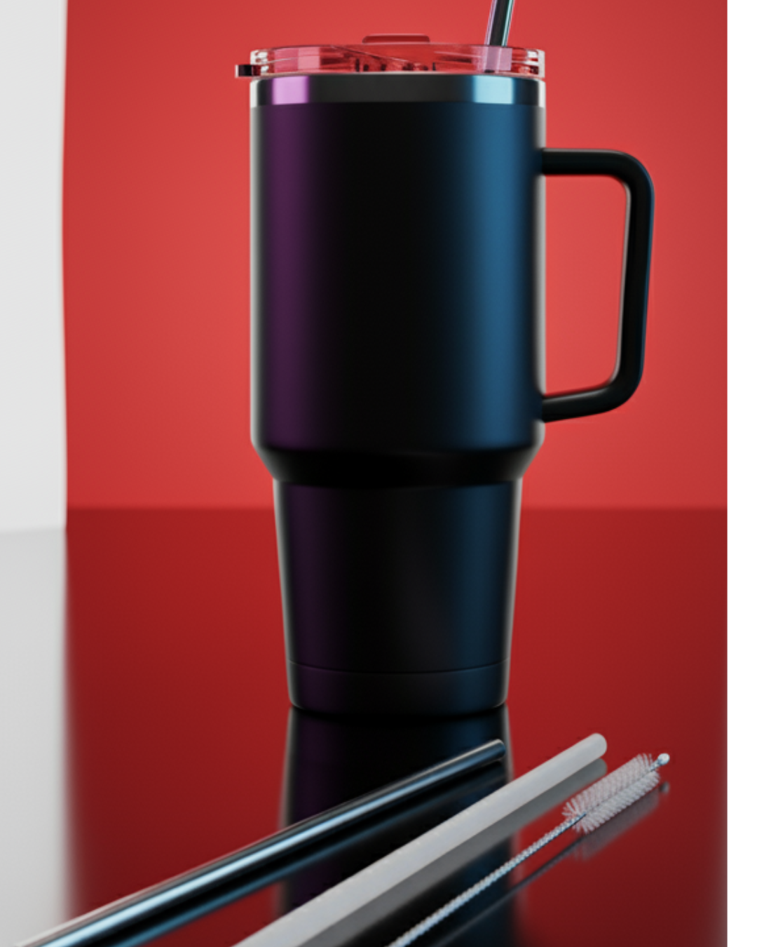 Spovvy Premium Tumbler – 50% OFF + Free Straw & Brush Set