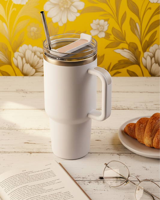 Spovvy Premium Tumbler – 50% OFF + Free Straw & Brush Set